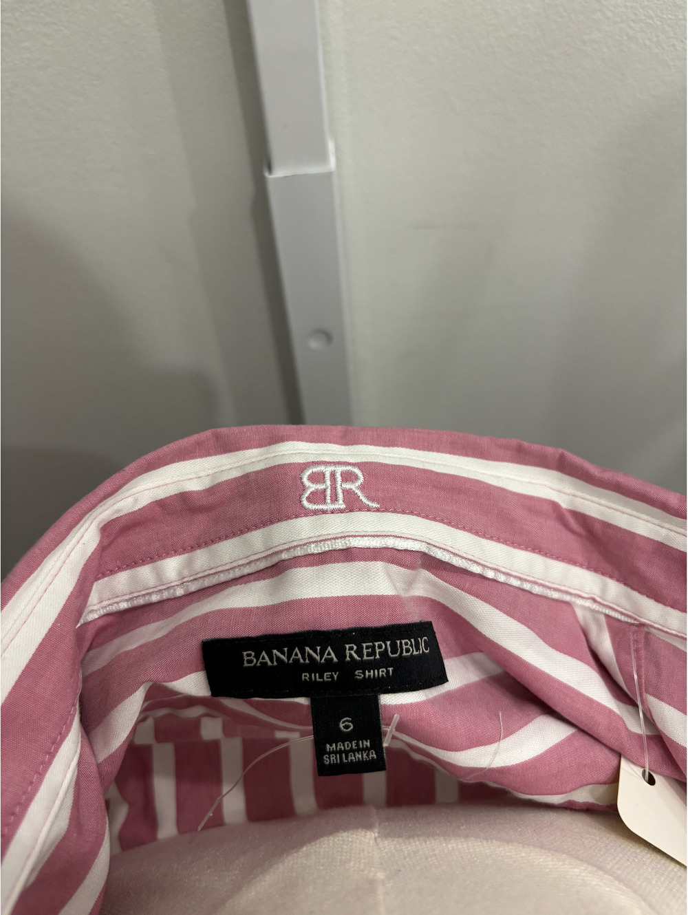 Banana Republic Riley Striped Button-Up - Picture 3 of 5